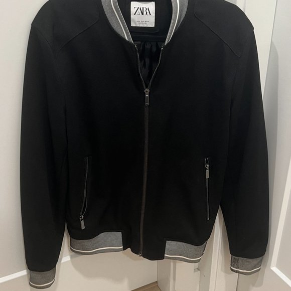 Striped Bomber Jacket - Picture 6 of 12